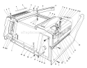Part Location Diagram of 68-3490 Toro Decal - Shift