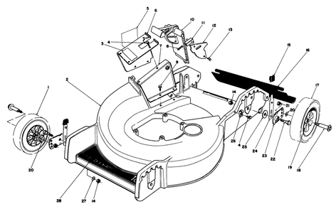 Part Location Diagram of 116839 Toro Bumper