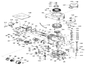 Tecumseh Engine Diagram and Parts List for 56027 4000001-4999999 - 1974 Toro Lawn Tractor