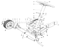 Part Location Diagram of 19-1650 Toro Front Axle