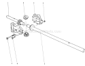Differential Assembly Diagram and Parts List for 56033 4000001-4999999 - 1974 Toro Lawn Tractor