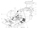 Part Location Diagram of 284570 Tecumseh Seat Support-Rear Lower