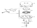 Rewind Starter No. 590420 Diagram and Parts List for 56044 1000001-1999999 - 1981 Toro Lawn Tractor