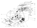 Body And Seat Assembly Diagram and Parts List for 56044 8000001-8999999 - 1978 Toro Lawn Tractor