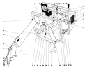 Easy-Empty Grass Catcher Diagram and Parts List for 56044 8000001-8999999 - 1978 Toro Lawn Tractor