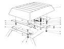 Seat Assembly Diagram and Parts List for 56080 1000001-1999999 - 1981 Toro Lawn Tractor