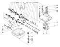 Transmission Assembly 26-5440 Diagram and Parts List for 56080 1000001-1999999 - 1981 Toro Lawn Tractor