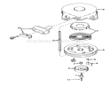 Rewind Starter Diagram and Parts List for 56125 3000001-3999999 - 1983 Toro Lawn Tractor