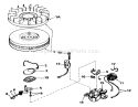 Part Location Diagram of 611042 Toro Flywheel