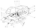 Part Location Diagram of 47-5040 Toro Decal-Front Body