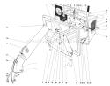 Easy-Empty Grass Catcher Model Diagram and Parts List for 56125 6000001-6999999 - 1986 Toro Lawn Tractor