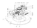 Blade Drive Assembly Diagram and Parts List for 56125 7000001-7999999 - 1987 Toro Lawn Tractor