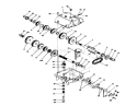 Transmission Model 700-025 Diagram and Parts List for 56127 9000001-9999999 - 1989 Toro Lawn Tractor