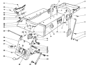 Rear Body Assembly Diagram and Parts List for 56128 9000001-9999999 - 1989 Toro Lawn Tractor