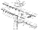 Transmission Model 700-025 Diagram and Parts List for 56128 9000001-9999999 - 1989 Toro Lawn Tractor