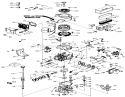 Engine Model Diagram and Parts List for 56128 9000001-9999999 - 1989 Toro Lawn Tractor