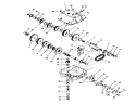 Transmission Peerless Model 700-025 Diagram and Parts List for 56132 1000001-1999999 - 1991 Toro Lawn Tractor