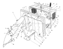 Easy Empty Bagging Kit Model 59047 Diagram and Parts List for 56132 1000001-1999999 - 1991 Toro Lawn Tractor