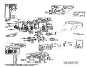Part Location Diagram of 396876 Toro Crankshaft Note:Order Part 94388 for timing gear pin replacement.