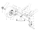 Front Axle Assembly Diagram and Parts List for 56132 2000001-2999999 - 1992 Toro Lawn Tractor