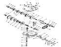 Transmission Peerless Model 700-025 Diagram and Parts List for 56133 1000001-1999999 - 1991 Toro Lawn Tractor