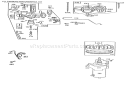 Page B Diagram and Parts List for 56133 1000001-1999999 - 1991 Toro Lawn Tractor