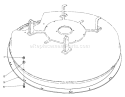 Page S Diagram and Parts List for 56138 3000001-3999999 - 1983 Toro Lawn Tractor