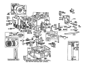 Page E Diagram and Parts List for 56145 4000001-4999999 - 1984 Toro Lawn Tractor