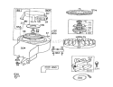 Page H Diagram and Parts List for 56145 7000001-7999999 - 1987 Toro Lawn Tractor