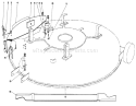 Page L Diagram and Parts List for 56145 9000001-9999999 - 1989 Toro Lawn Tractor