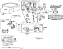 Page G Diagram and Parts List for 56145 9000001-9999999 - 1989 Toro Lawn Tractor