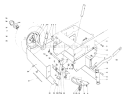 Front Axle Assembly Diagram and Parts List for 56155 4000001-4999999 - 1984 Toro Lawn Tractor