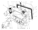 Easy-Empty Grass Catcher Model 59111 Diagram and Parts List for 56155 6000001-6999999 - 1986 Toro Lawn Tractor