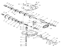 Transmission Model 770a Diagram and Parts List for 56155 7000001-7999999 - 1987 Toro Lawn Tractor