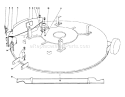 Mulcher Kit Model 59155 (optional) Diagram and Parts List for 56170 5000001-5999999 - 1985 Toro Lawn Tractor