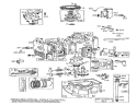 Engine Diagram and Parts List for 56170 5000001-5999999 - 1985 Toro Lawn Tractor