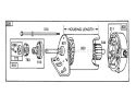 Briggs & Stratton Starter Motor Assembly Diagram and Parts List for 56150 6000001-6999999 - 1986 Toro Lawn Tractor
