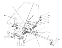 Brake & Clutch Assembly Diagram and Parts List for 56150 7000001-7999999 - 1987 Toro Lawn Tractor