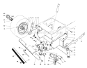 Front Axle Assembly Diagram and Parts List for 56150 7000001-7999999 - 1987 Toro Lawn Tractor