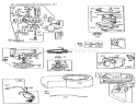 Page F Diagram and Parts List for 56150 7000001-7999999 - 1987 Toro Lawn Tractor