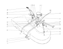 Cutter Housing Linkage Diagram and Parts List for 56173 2000001-2999999 - 1972 Toro Lawn Tractor