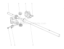 Differential Assembly Diagram and Parts List for 56173 2000001-2999999 - 1972 Toro Lawn Tractor