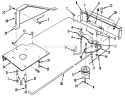 Part Location Diagram of 76-1330 Toro Decal - Rear Frame