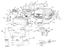 Engine Assembly Diagram and Parts List for 56145 0000001-0999999 - 1990 Toro Lawn Tractor