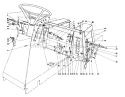 Steering Wheel & Linkage Assembly Diagram and Parts List for 56150 8000001-8999999 - 1988 Toro Lawn Tractor
