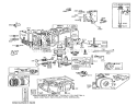 Part Location Diagram of 223450 Briggs and Stratton Shield-Muffler