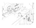 Rear Axle Assembly Diagram and Parts List for 56150 9000001-9999999 - 1989 Toro Lawn Tractor