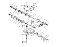 Transmission Model 770a Diagram and Parts List for 56150 9000001-9999999 - 1989 Toro Lawn Tractor