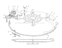 Part Location Diagram of 80-4430-03 Toro Blade-recycler