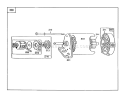 Starter-Briggs & Stratton No. 286707-0119-01 Diagram and Parts List for 56176 1000001-1999999 - 1991 Toro Lawn Tractor